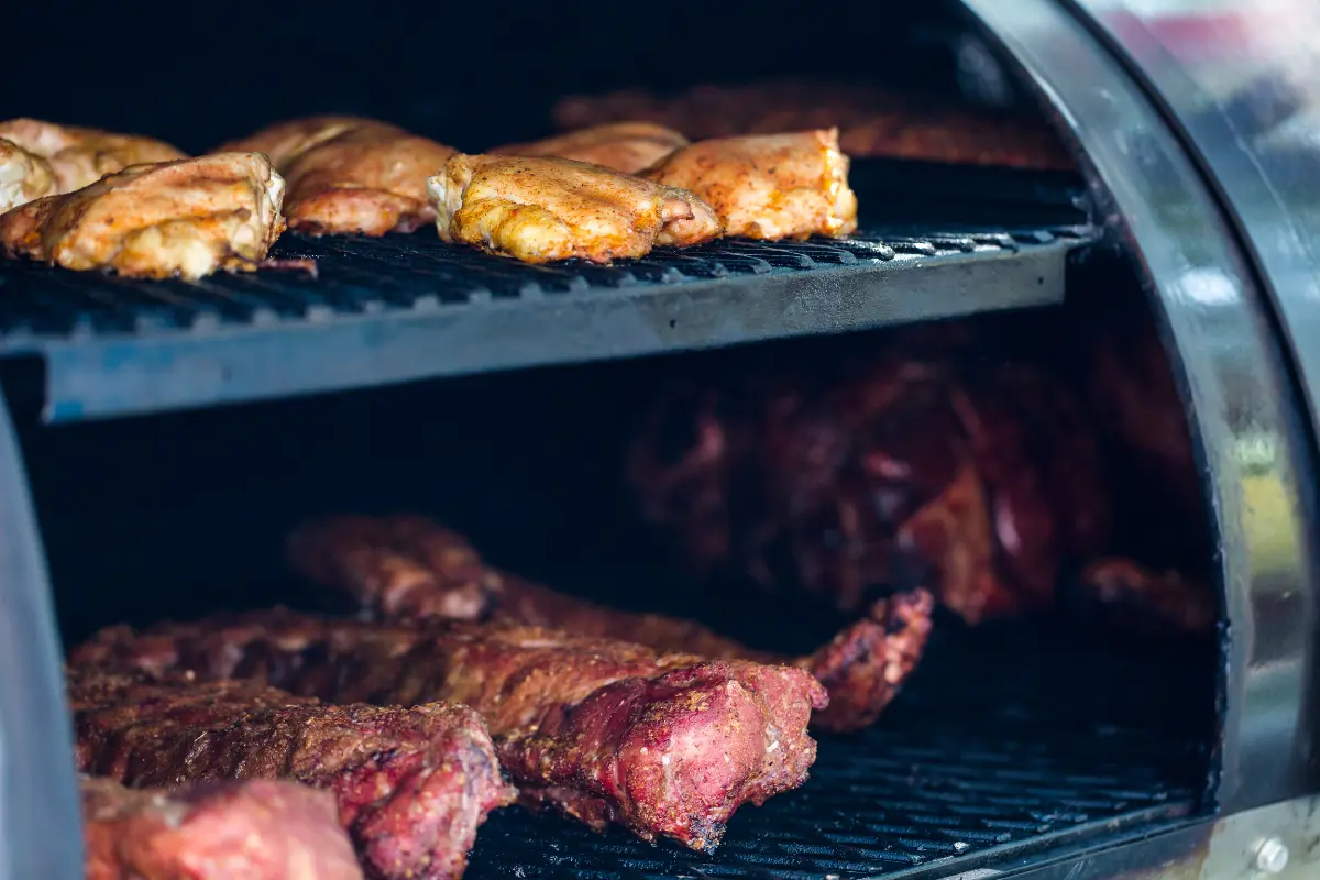 Smoking Process of Chicken Breasts at 225°F