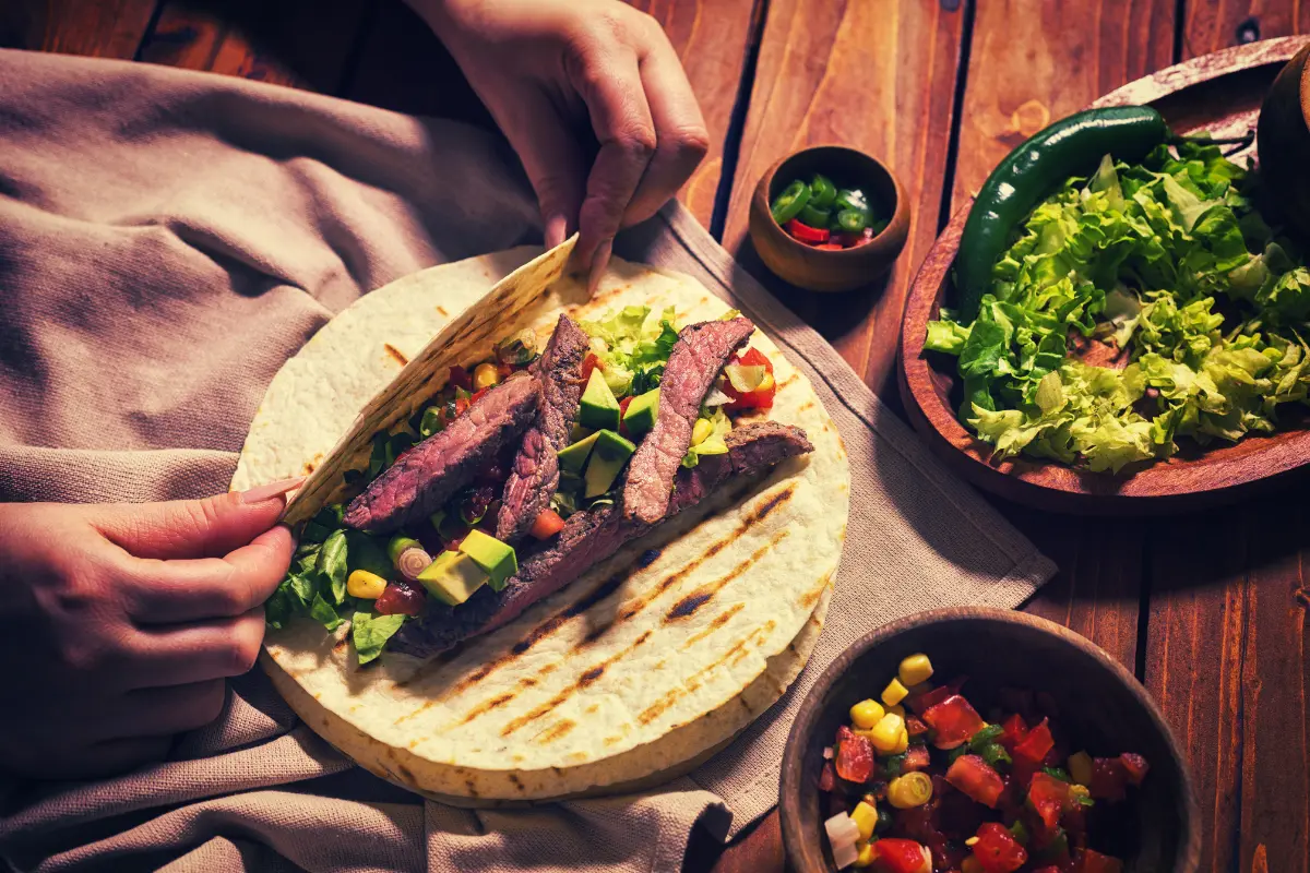 Preparing Taco Meat